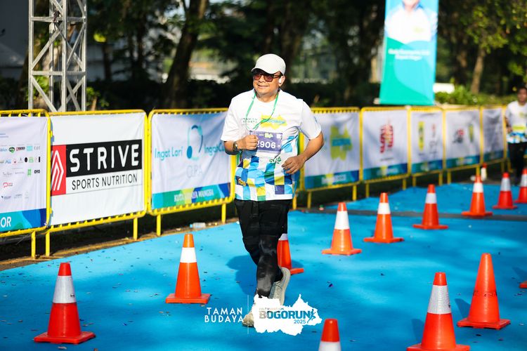 Race photo from Taman Budaya x BOGORUN 2025