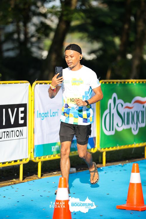 Race photo from Taman Budaya x BOGORUN 2025