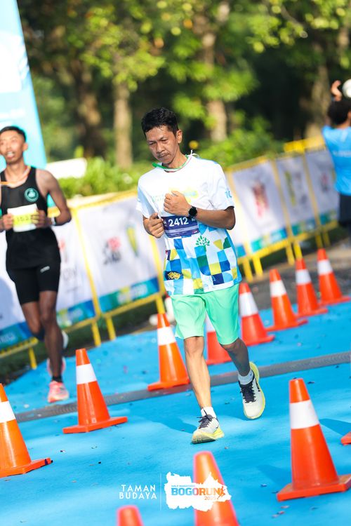 Race photo from Taman Budaya x BOGORUN 2025