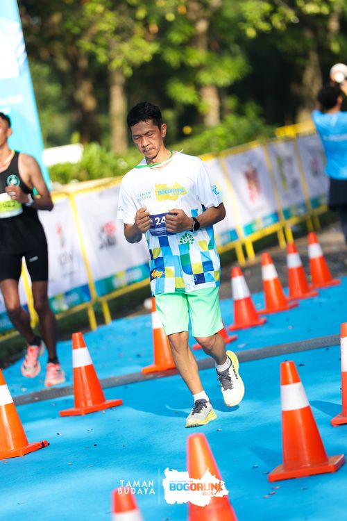 Race photo from Taman Budaya x BOGORUN 2025