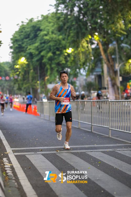 Race photo from SURABAYA ISOPLUS MARATHON 2025