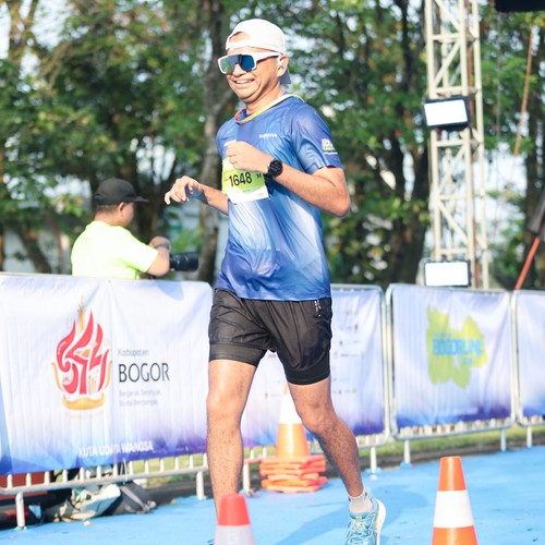 Race photo from BOGORUN 2026