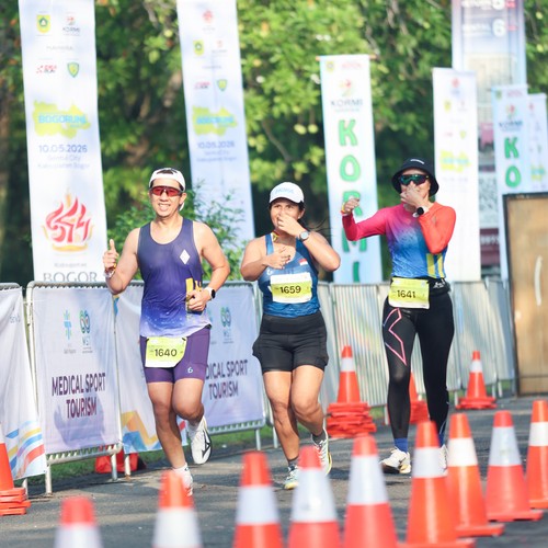 Race photo from BOGORUN 2026