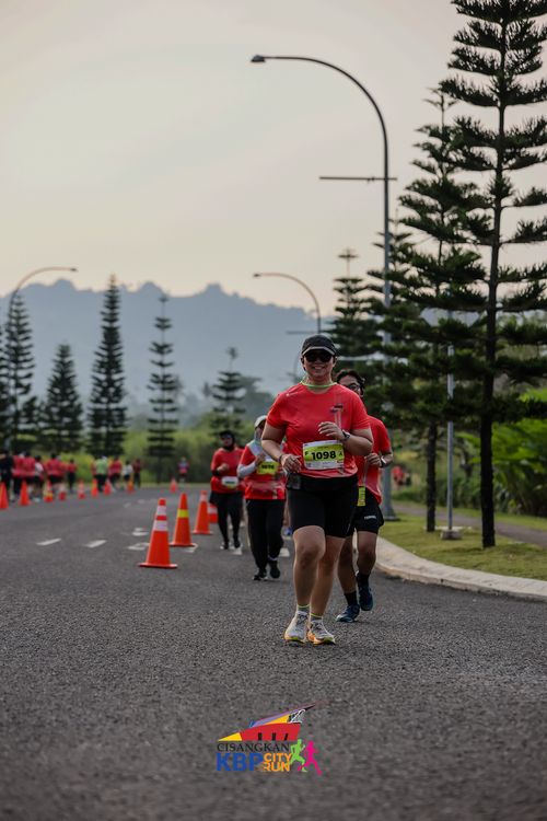 Race photo from CISANGKAN KBP CITY RUN 2025