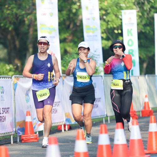 Race photo from BOGORUN 2026