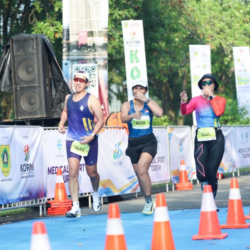 Race photo from BOGORUN 2026