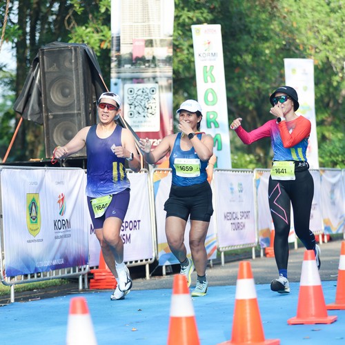 Race photo from BOGORUN 2026