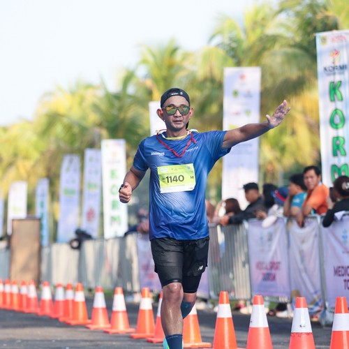Race photo from BOGORUN 2026