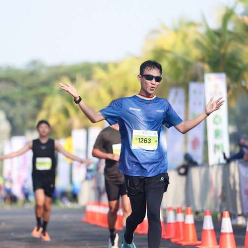 Race photo from BOGORUN 2026