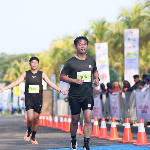 Race photo from BOGORUN 2026