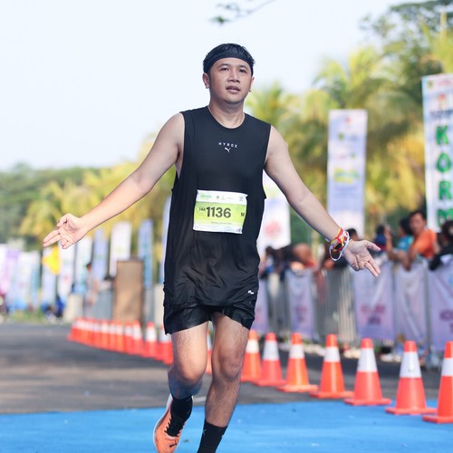 Race photo from BOGORUN 2026