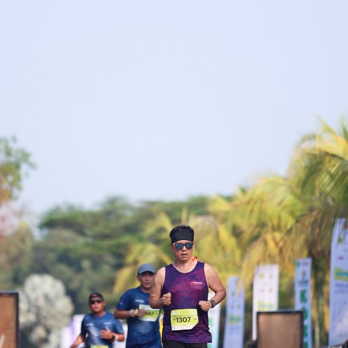 Race photo from BOGORUN 2026