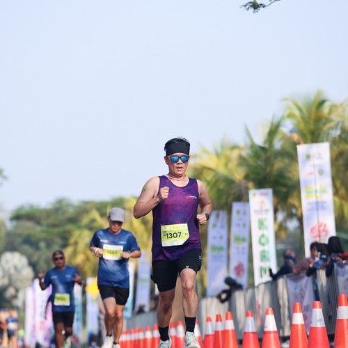 Race photo from BOGORUN 2026