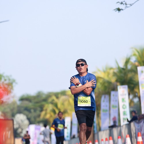 Race photo from BOGORUN 2026