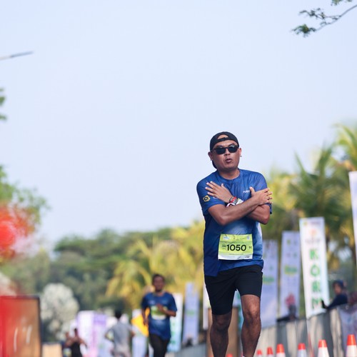 Race photo from BOGORUN 2026