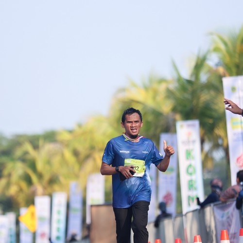 Race photo from BOGORUN 2026