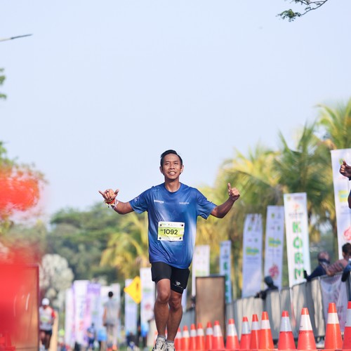 Race photo from BOGORUN 2026