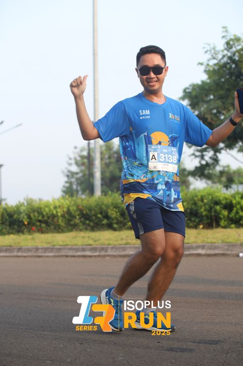 Race photo from ISOPLUS RUN 2025 - JAKARTA