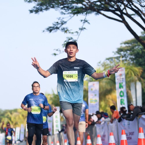 Race photo from BOGORUN 2026