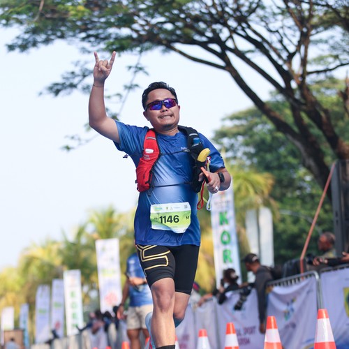Race photo from BOGORUN 2026