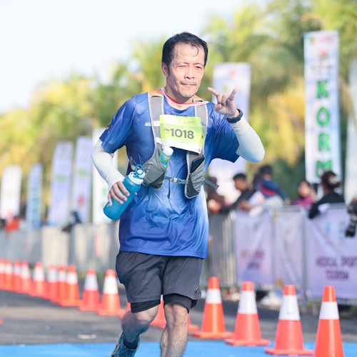 Race photo from BOGORUN 2026