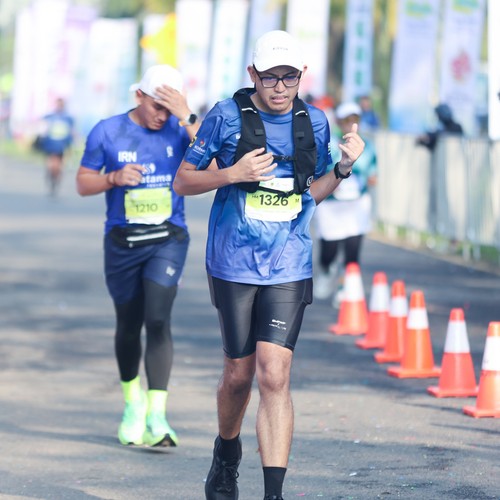 Race photo from BOGORUN 2026