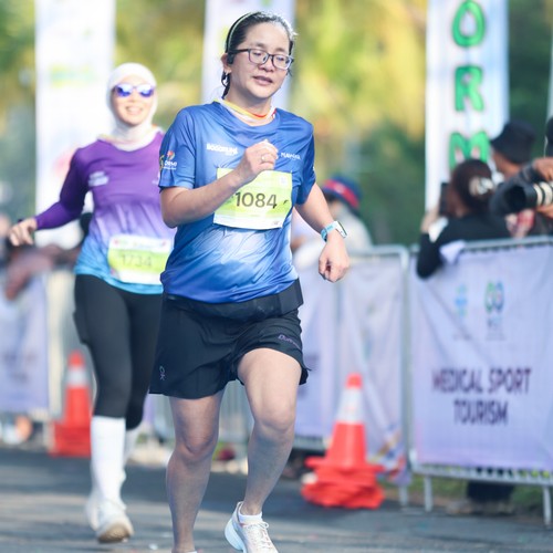 Race photo from BOGORUN 2026