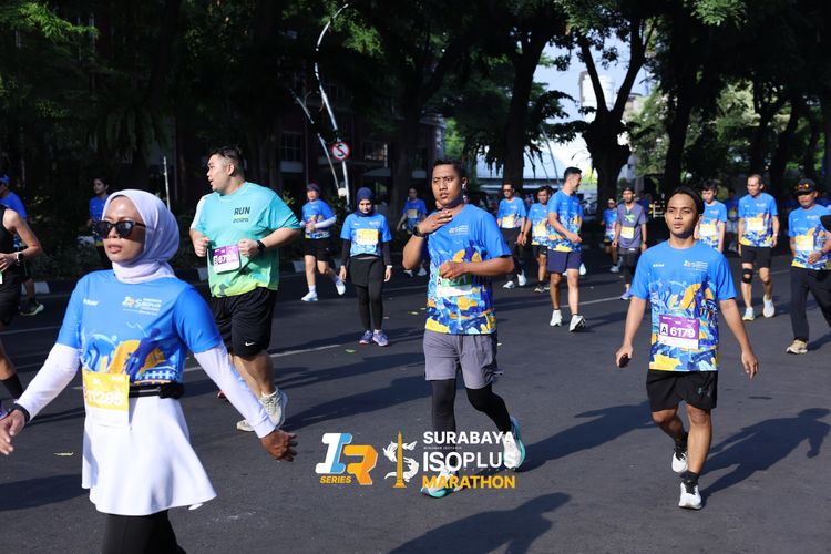 Race photo from SURABAYA ISOPLUS MARATHON 2025