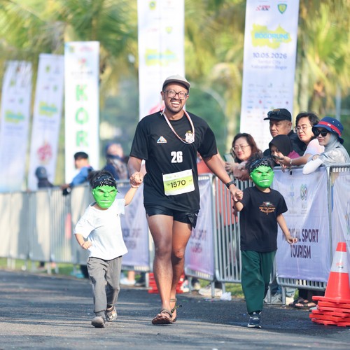 Race photo from BOGORUN 2026