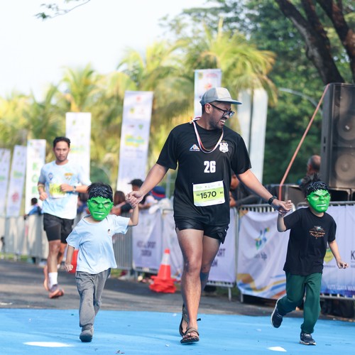 Race photo from BOGORUN 2026