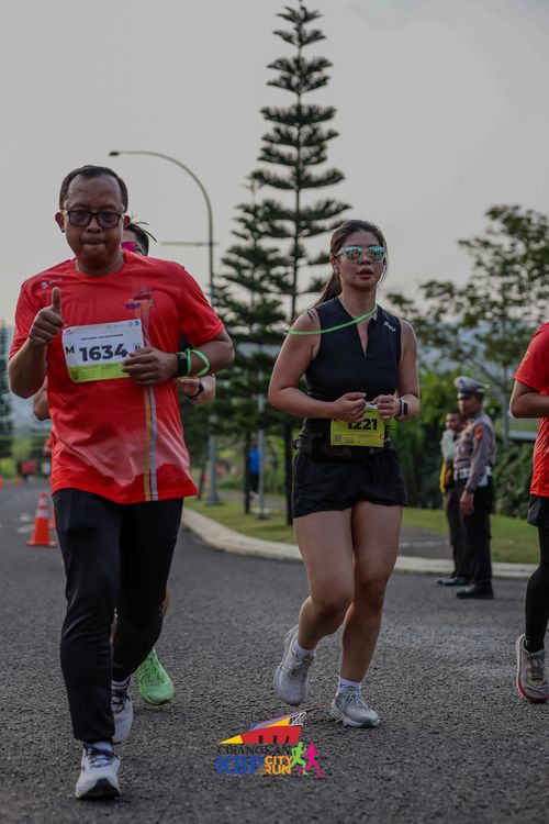 Race photo from CISANGKAN KBP CITY RUN 2025