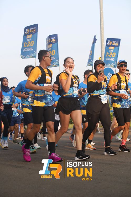 Race photo from ISOPLUS RUN 2025 - JAKARTA