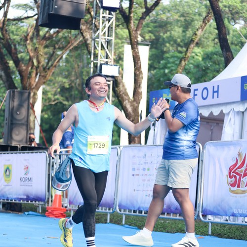 Race photo from BOGORUN 2026