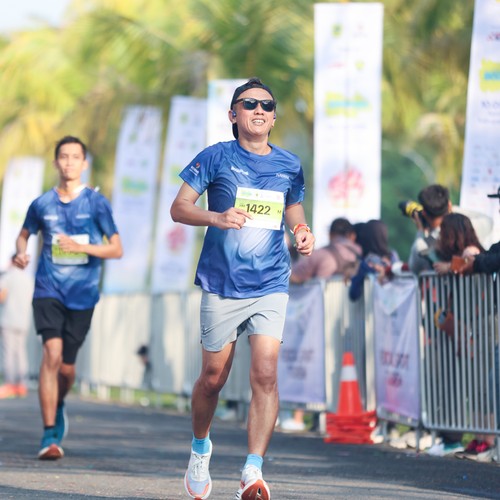 Race photo from BOGORUN 2026