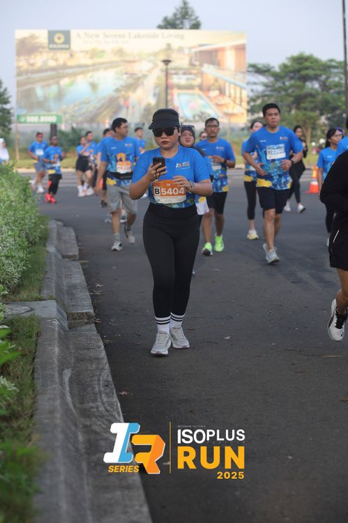 Race photo from ISOPLUS RUN 2025 - JAKARTA
