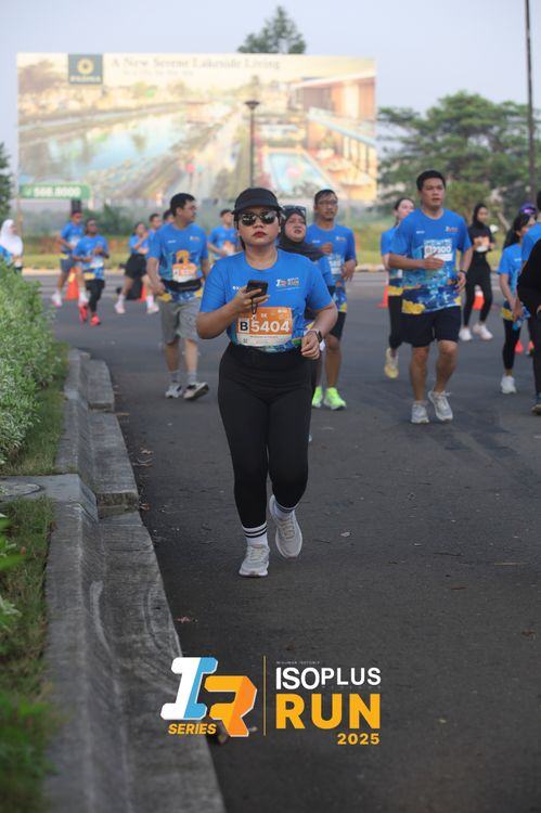 Race photo from ISOPLUS RUN 2025 - JAKARTA
