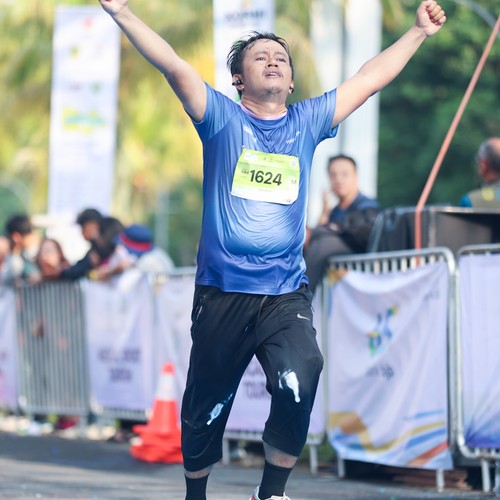 Race photo from BOGORUN 2026