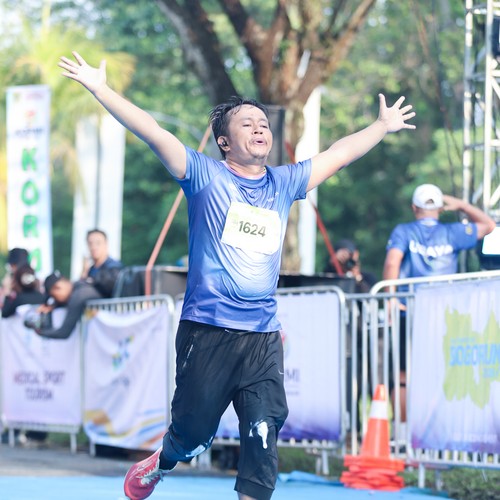 Race photo from BOGORUN 2026