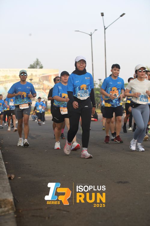 Race photo from ISOPLUS RUN 2025 - JAKARTA
