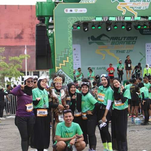 Race photo from ARUTMIN BORNEO RUN 2025