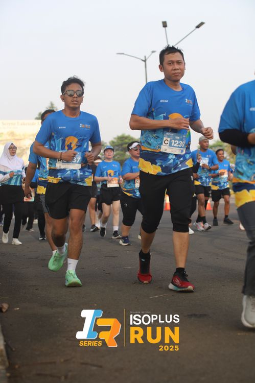 Race photo from ISOPLUS RUN 2025 - JAKARTA