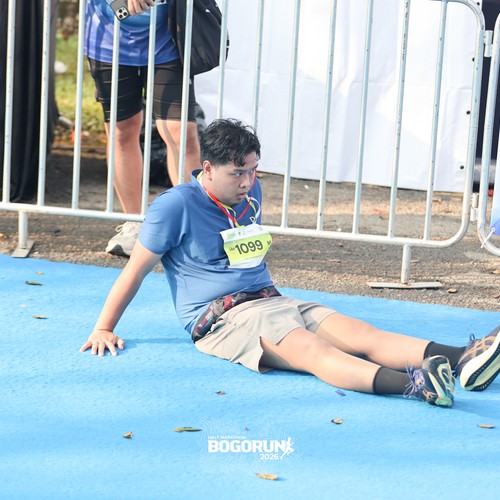 Race photo from BOGORUN 2026