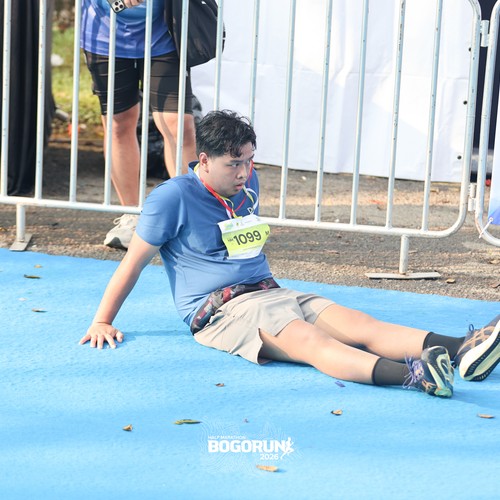 Race photo from BOGORUN 2026