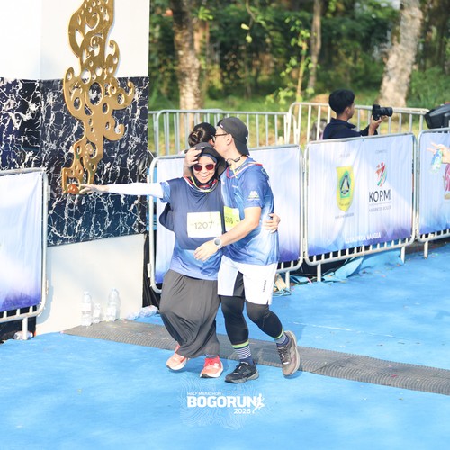 Race photo from BOGORUN 2026