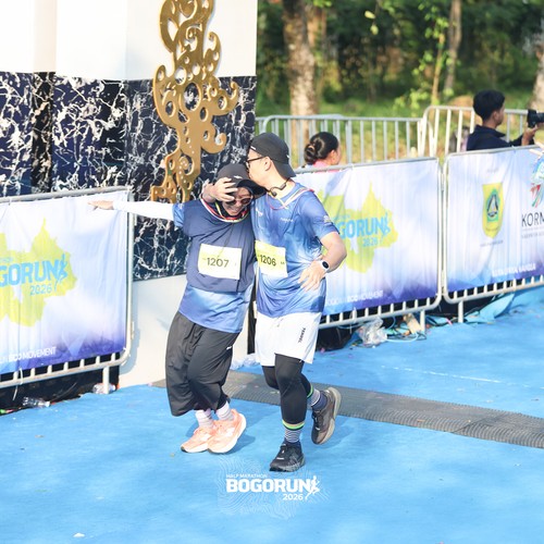 Race photo from BOGORUN 2026