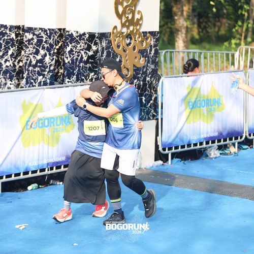 Race photo from BOGORUN 2026