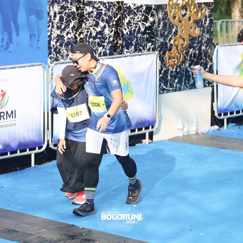 Race photo from BOGORUN 2026