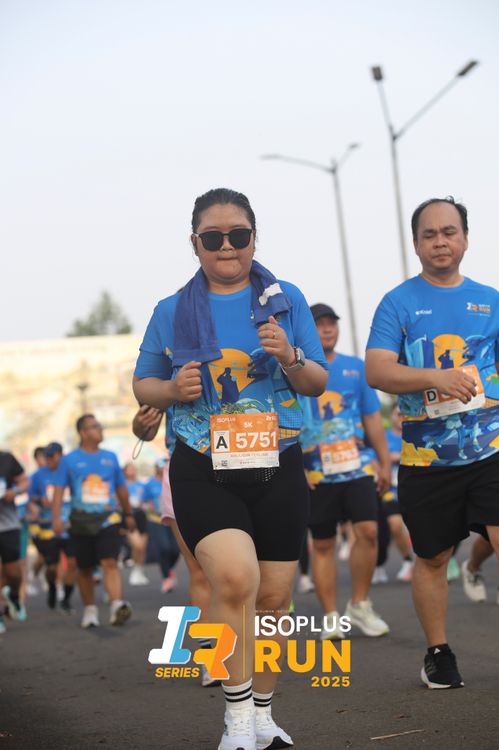 Race photo from ISOPLUS RUN 2025 - JAKARTA