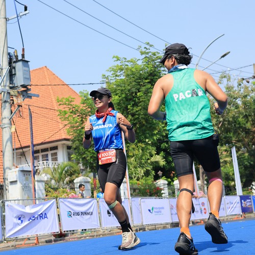 Race photo from SURABAYA ISOPLUS MARATHON 2026