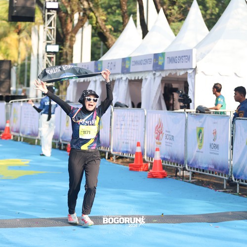 Race photo from BOGORUN 2026